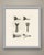 This antique bird print shows a comparative plate of six figures lettered fig i to fig vi, showing heads and bills from...