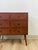 Late 20th Century MCM Style Six Drawer Chest, Mid Century Modern Wood Storage For Sale - Image 5 of 11