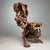 Rustic Large Japanese Burl Root Wood Plant Stand, 1920s For Sale - Image 3 of 18