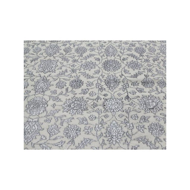 Textile 1990s Handwoven Transitional Tabriz Style Area Rug 9 X 12 For Sale - Image 7 of 10