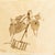 Espiga Pinto, Animalistic Composition, 1960s, Watercolor For Sale - Image 6 of 6