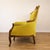 Art Nouveau Walnut and Velvet Sofa, Spain, Early 20th Century For Sale - Image 4 of 10