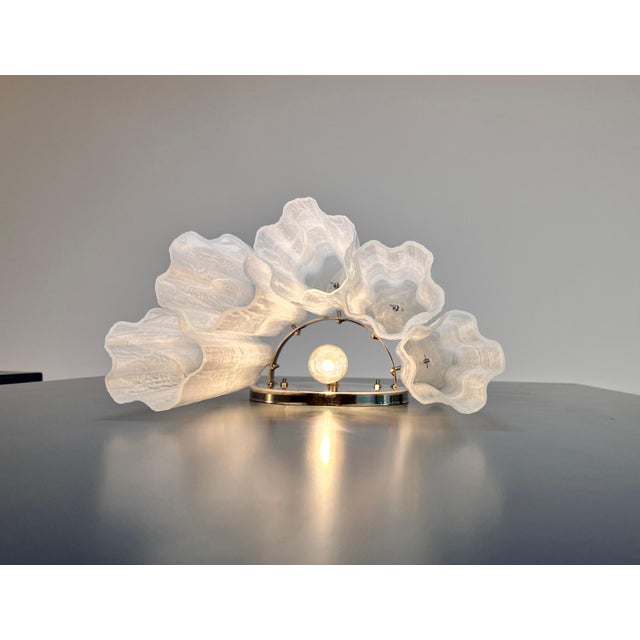 Vintage Murano Glass Tube Wall Sconces with 5 White Alabaster Glass Tube, 1990, Set of 2 For Sale - Image 18 of 18