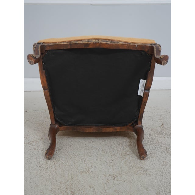 Pair of Century Louis XV Style Giltwood Armchairs For Sale - Image 17 of 18