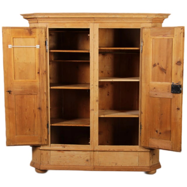 Antique Softwood Cabinet, 1820 For Sale - Image 4 of 18