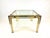 Italian Coffee Table in Chrome & Glass & Brass, 1970s For Sale - Image 13 of 13