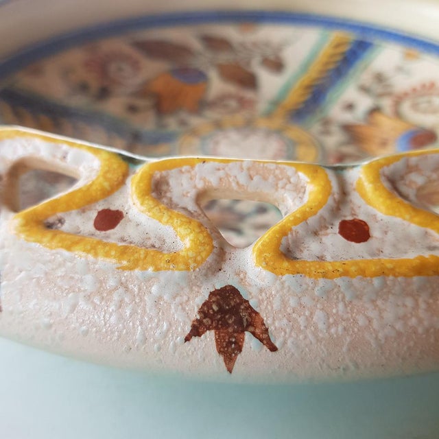 Ceramic Hand-Painted Ceramic Bowl by Joma For Sale - Image 7 of 13