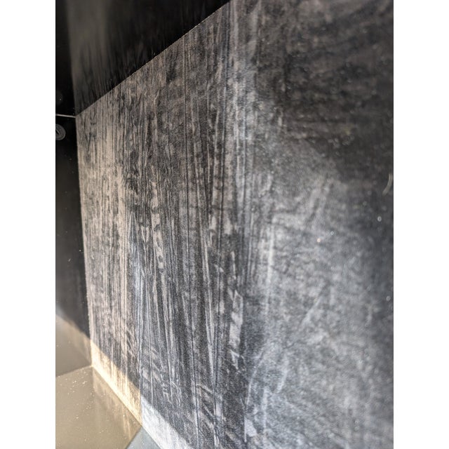 Vintage Burl Wood Display Cabinet, 1980s For Sale - Image 13 of 14