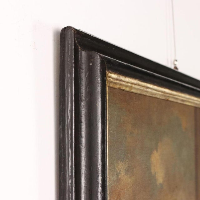 The Holy Family with Saints, Oil on Canvas For Sale - Image 10 of 12