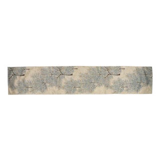 Japanese Ceremonial Silk Table Runner by Renaras For Sale