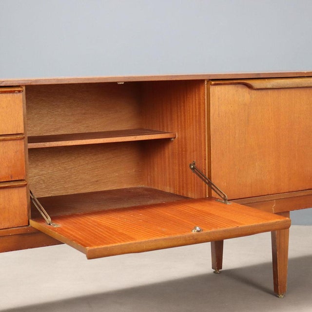 Vintage Sideboard in Teak, 1960s For Sale - Image 5 of 13