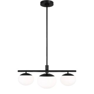 ED Ellen DeGeneres by Visual Comfort Studio Lune Semi-Flush Mount, Aged Iron For Sale