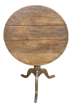 Georgian Oak Tilt Top Table, 1820