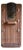 Antique Art Deco Walnut Coat Rack, 1950s For Sale