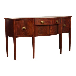Hickory Chair Mount Vernon Federal Style Mahogany Sideboard For Sale