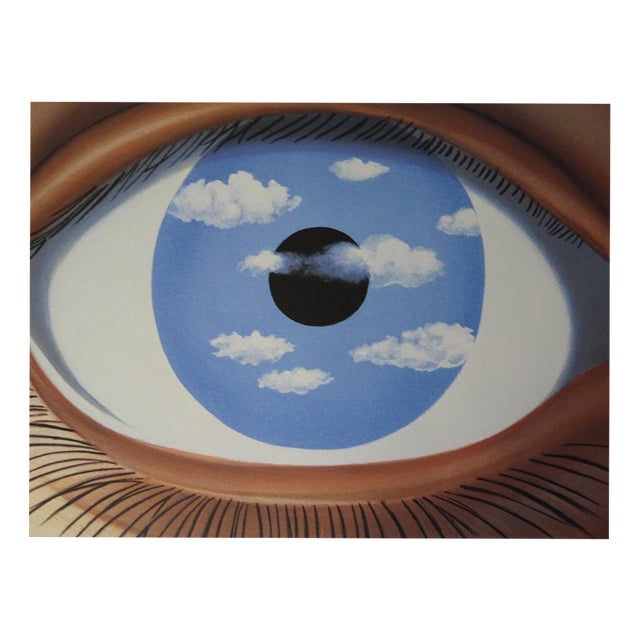After René Magritte, The False Mirror, Lithograph For Sale