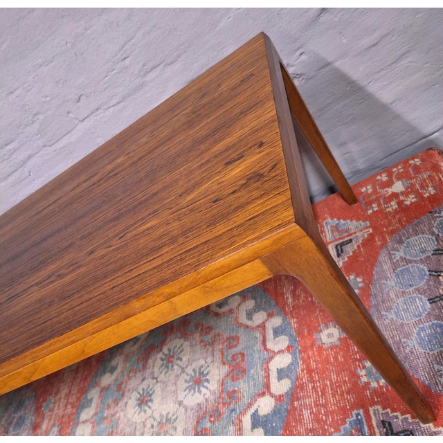 Wood Rosewood Coffee Table by Johannes Andersen for Trioh, Denmark, 1960s For Sale - Image 7 of 11