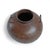 Rustic Iron Rivet Pot For Sale - Image 3 of 5