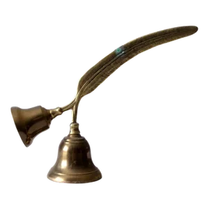 Vintage English Brass Double Bell