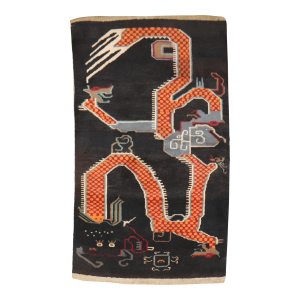 Vintage Tibetan Scatter Carpet
