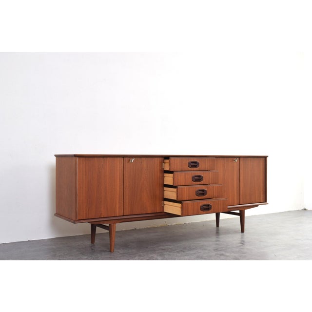Mid-Century Modern Danish Teak Sideboard, 1960s For Sale - Image 10 of 17