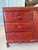 Chinese Vintage Chinese Carved Rosewood Dresser With Freestanding Floor Mirror – 2 Pieces For Sale - Image 3 of 18
