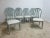Mid-Century Modern Vintage Lacquer Gunmetal Gray Century Furniture Dining Room Chairs - Set of 6 For Sale - Image 3 of 11