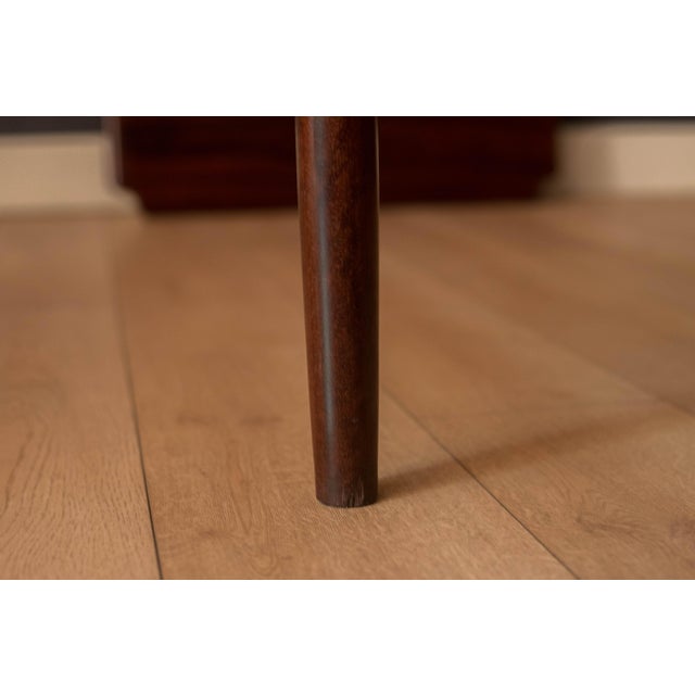 Danish Modern Rosewood Flip Top Game Dining Table by Kibaek Møbelfabrik For Sale - Image 17 of 17