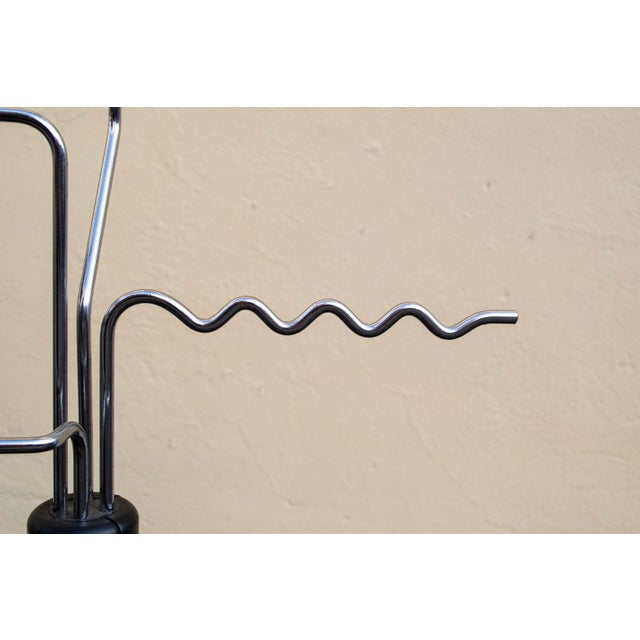 Valet Stand by Raul Barbieri and Giorgio Marianelli for Valenti Italian, 1980s For Sale - Image 4 of 8