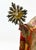 Spanish Antique Spanish Colonial Polychrome Carved Wood Bishop Saint Bulto With Glass Eyes, Circa 1800 For Sale - Image 3 of 10