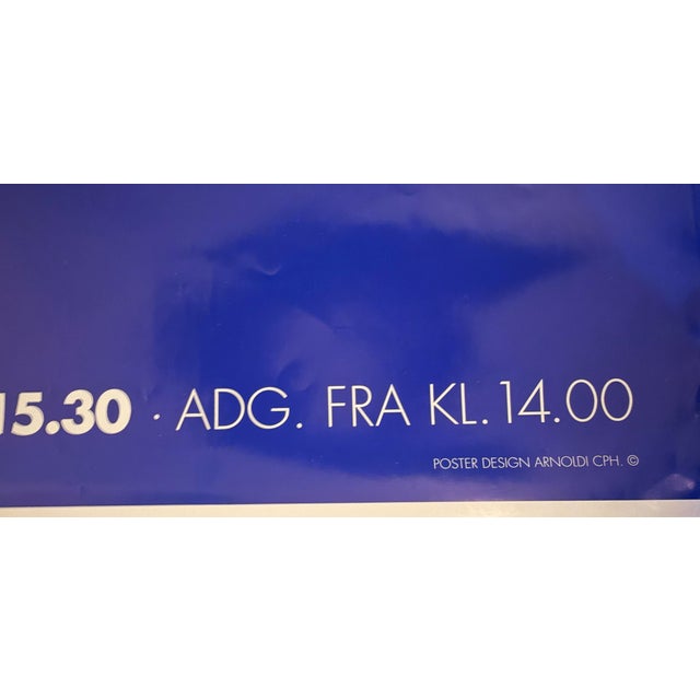 Arnoldi CPH - President Clinton, Copenhagen, 1997, Offset Lithograph Poster on Paper For Sale - Image 4 of 6