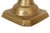 Early 20th Century Antique Brass Candlestick Holders, a Pair For Sale - Image 5 of 6