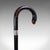 Vintage Gentleman's Walking Cane, English, Brass, Stick, Hallmarked Silver, 1935 For Sale - Image 6 of 11