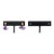 Two Pairs of 14K Yellow Gold Earrings, Amethyst Drop Earrings and Blue Spinel Stud Earrings, first pair designed to be...