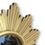 Small Gold Sunburst Wall Mirror For Sale In Charlotte - Image 6 of 7