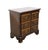 High End Vintage Banded Mahogany Traditional Chippendale Style 30" Nightstand W. Jewelry Storage For Sale - Image 4 of 12