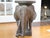Mid 20th Century Large Wicker Italian Elephant Table For Sale - Image 5 of 6