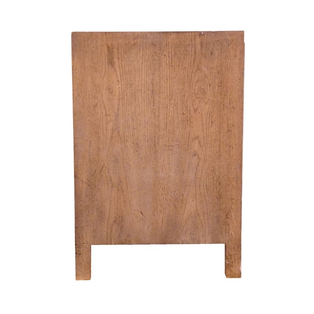 Mount Airy Solid Ash Italian Neoclassical Tuscan Style 36" Four Drawer Low Chest / Nightstand 1783 For Sale - Image 12 of 13