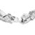 Immerse yourself in the luxurious embrace of this meticulously crafted 14K white gold bracelet, plated with rhodium for an...