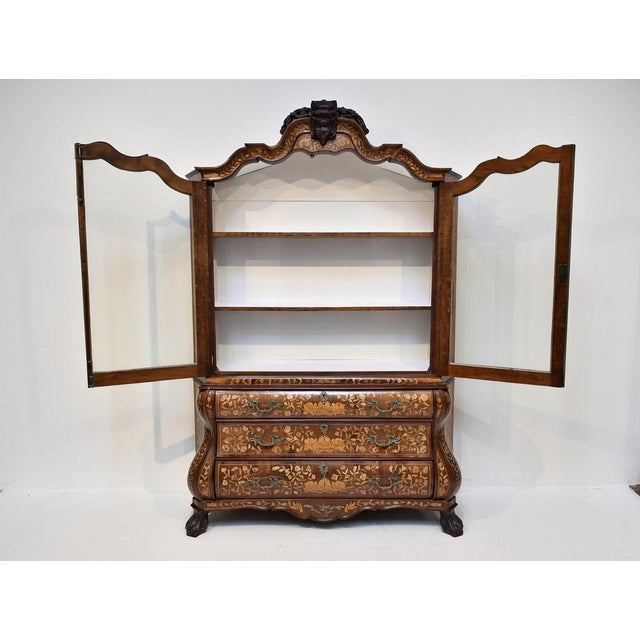 Antique Dutch Display Cabinet, 1800s For Sale - Image 6 of 12