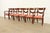 Baker Furniture Company Baker Furniture Style English Regency Carved Mahogany Dining Chairs, Set of Six For Sale - Image 4 of 14