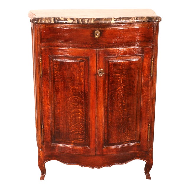 18th Century Louis XV Sideboard in Oak For Sale