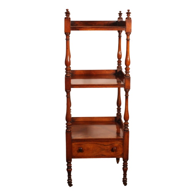 Antique Shelf in Rosewood For Sale