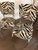 Vintage Chrome Dinette Chairs in Tiger Chenille - Set of 3 For Sale In Detroit - Image 6 of 10