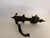 Mid-Century Modern Vintage Victorian Style Cast Iron Door Knocker For Sale - Image 3 of 6