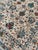 Ivory Vase Design Area Rug, Hand-Knotted Wool, Floral, 6x8, Ivory & Turquoise For Sale - Image 8 of 12
