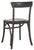 Kenny 19''H Side Chair with Brass Nailheads in Antique Black & Dark Umber - a Pair For Sale - Image 4 of 6