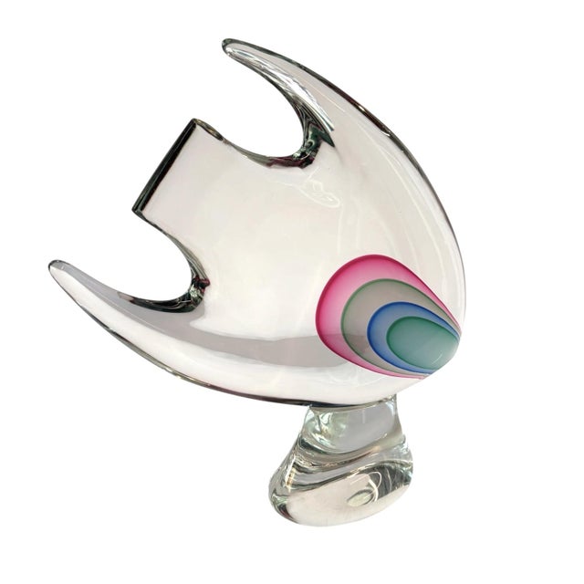 Luigi Onesto Itallian Art Glass Fish Sculpture For Sale In Tampa - Image 6 of 9