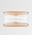 2020s Bulgari B Zero Wide Four- Band , 18 Karat Rose Gold Loops White Eternity Band For Sale - Image 5 of 8