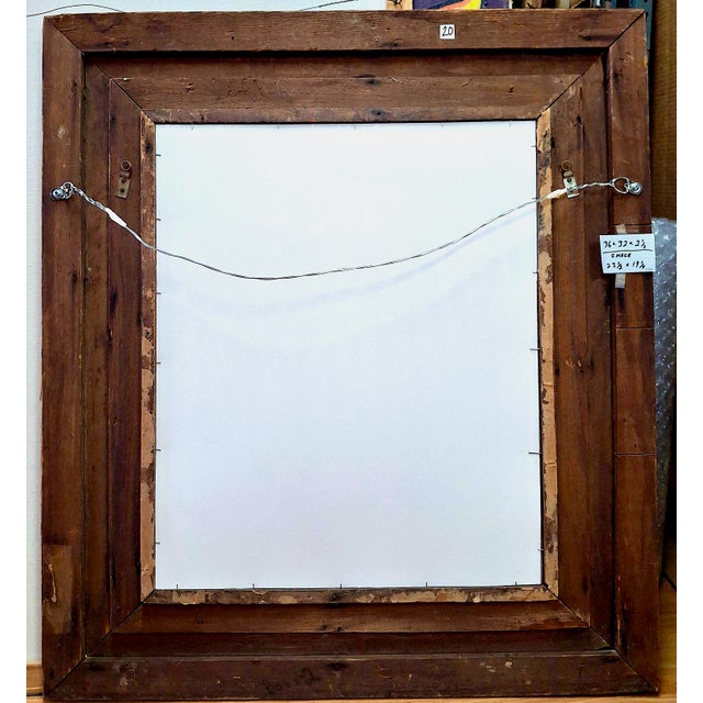 Paper New Realism Watercolor Portrait of a Young Girl by Ben Silbert (1893-1940) For Sale - Image 7 of 7